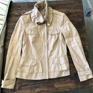 White House / Black Market tan jacket